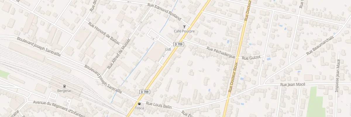 Plan du 33 Av Pasteur à Bergerac