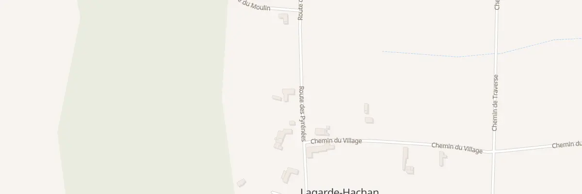 Plan du 5056 A Poumadere à Lagarde-Hachan