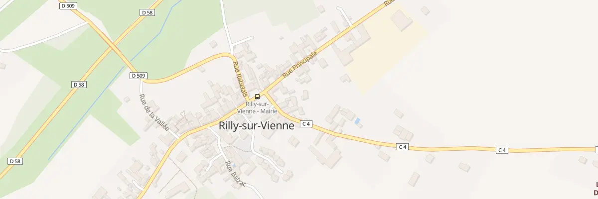 Plan du 82 Le Bourg à Rilly-sur-Vienne