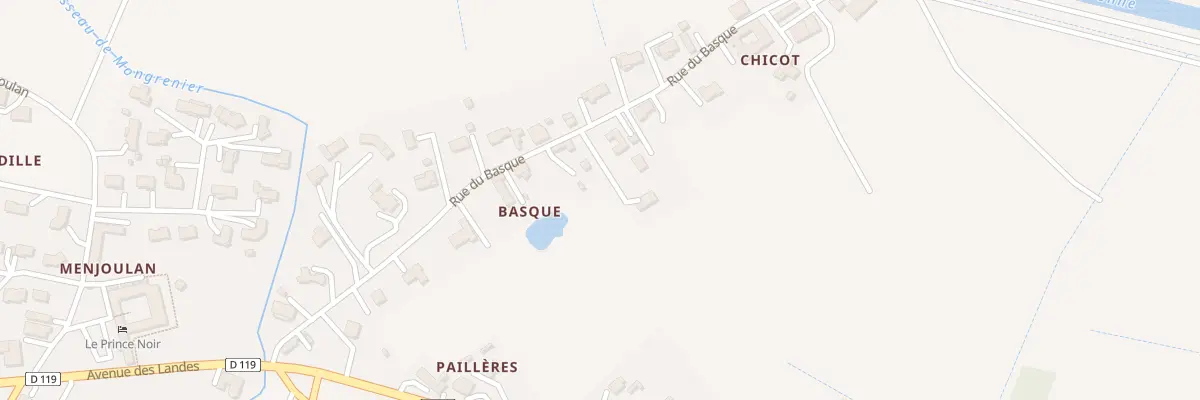 Plan du 12 Rue du Basque à Sérignac-sur-Garonne