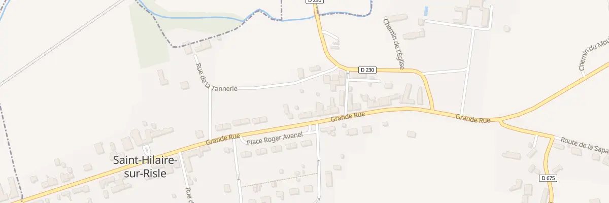 Plan du 35 Grande Rue à Saint-Hilaire-sur-Risle