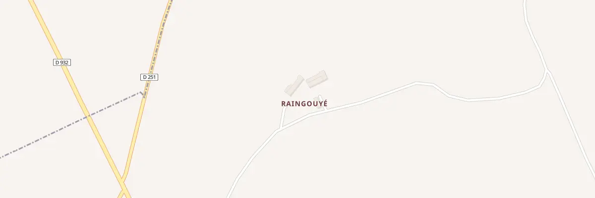 Plan du 4 Raingouye à Sainte-Céronne-lès-Mortagne