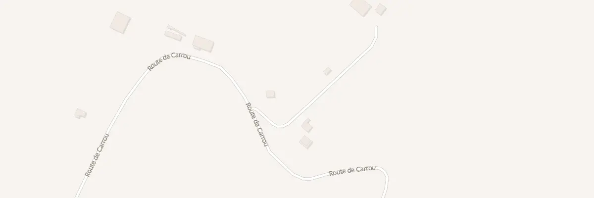 Plan du 679 Rte de Carrou à Coulx