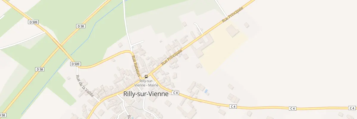 Plan du 13 Rue Principale à Rilly-sur-Vienne
