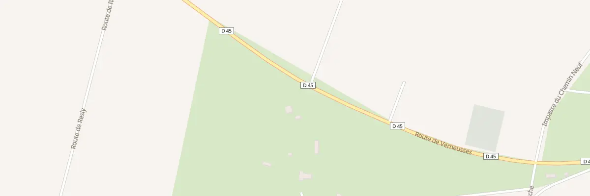 Plan du 877 Rte de Verneusses à Notre-Dame-du-Hamel
