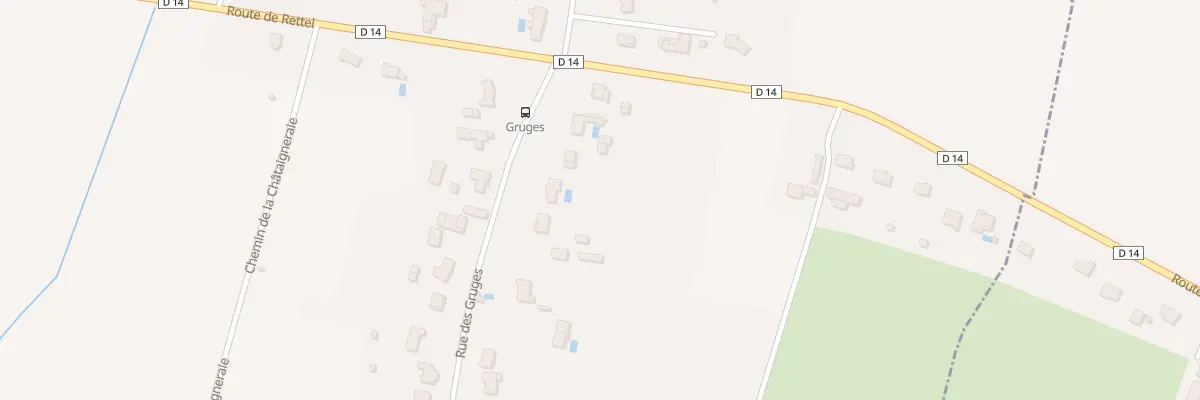 Plan du 48 Rue des Gruges à Thuré