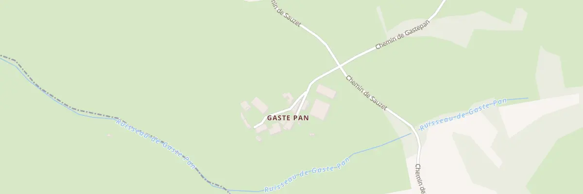 Plan du 1036 Che de Gastepan à Lacépède