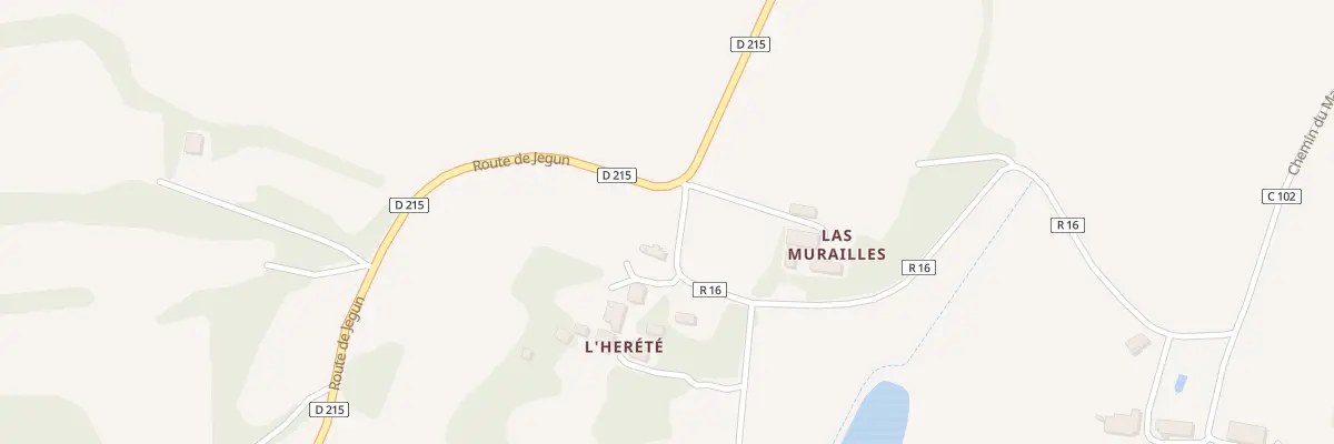 Plan du 5098 A l’Herete à Cézan
