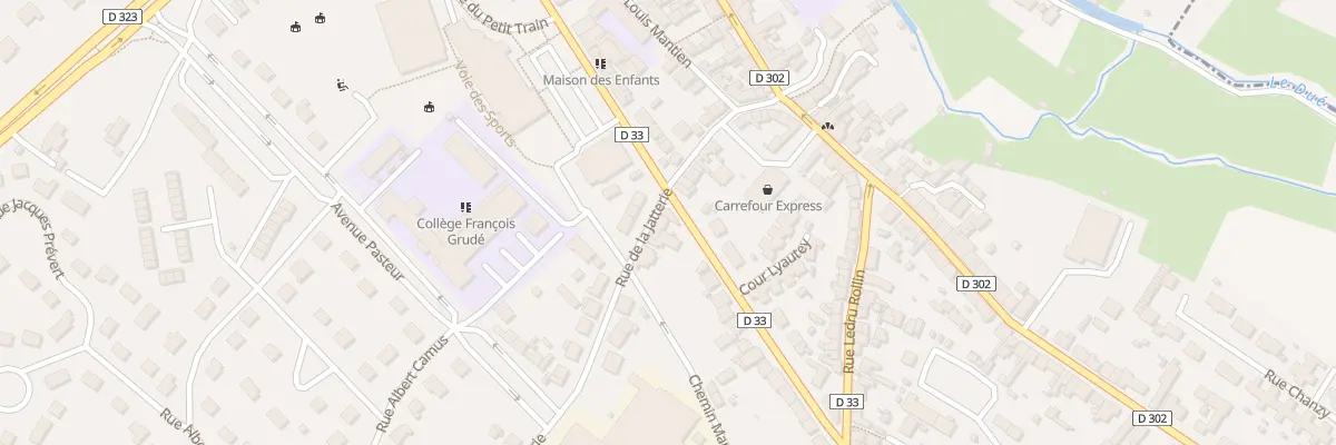 Plan du 17 Rue de la Jatterie à Connerré