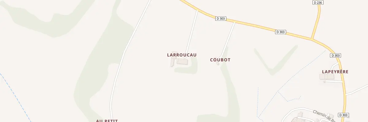 Plan du 388 Rte de Castera à Cézan