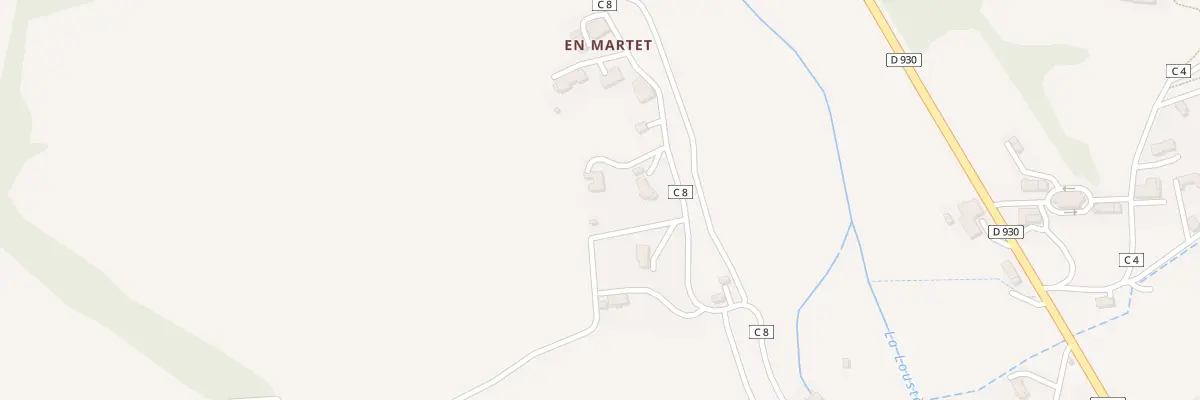 Plan du 521 Chem d’en Martet à Saint-Lary