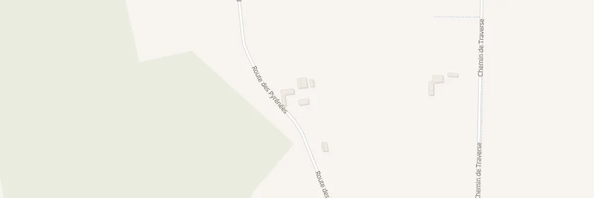 Plan du 1047 Rte des Pyrénées à Lagarde-Hachan