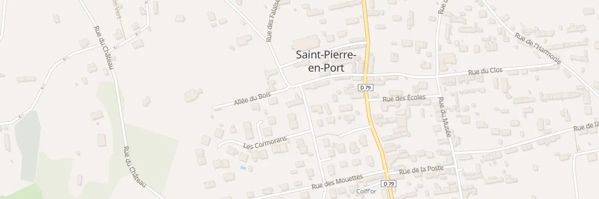 Plan du 2 Rue du Calvaire à Saint-Pierre-en-Port