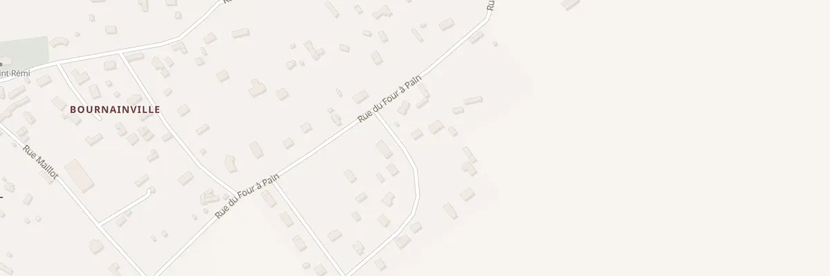 Plan du 16 Rue du Haut Buc à Bournainville-Faverolles