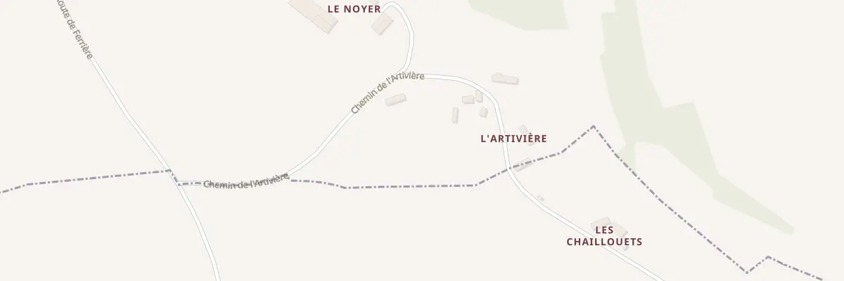 Plan du 18 L’Artiviere à Saint-Martin-des-Pézerits