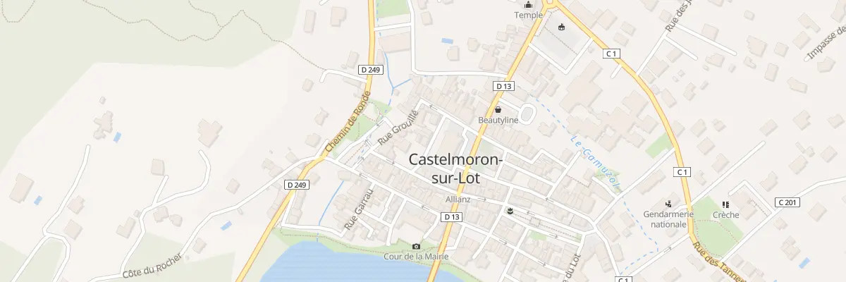 Plan du 3 Rue Jean Macé à Castelmoron-sur-Lot