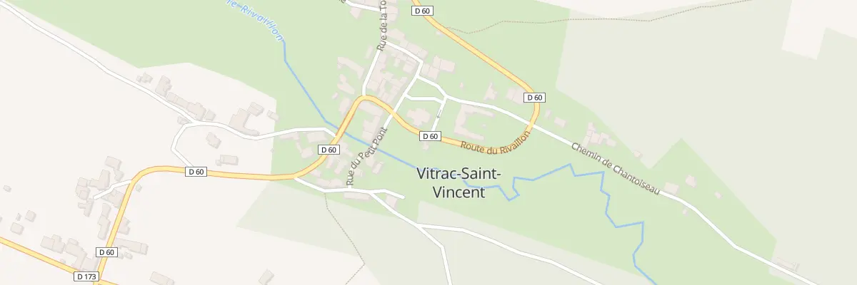 Plan du 1 Rte du Rivaillon à Vitrac-Saint-Vincent
