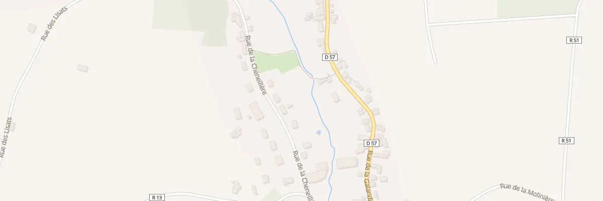 Plan du 9 Rue de la Cheneillère à Villaines-les-Rochers