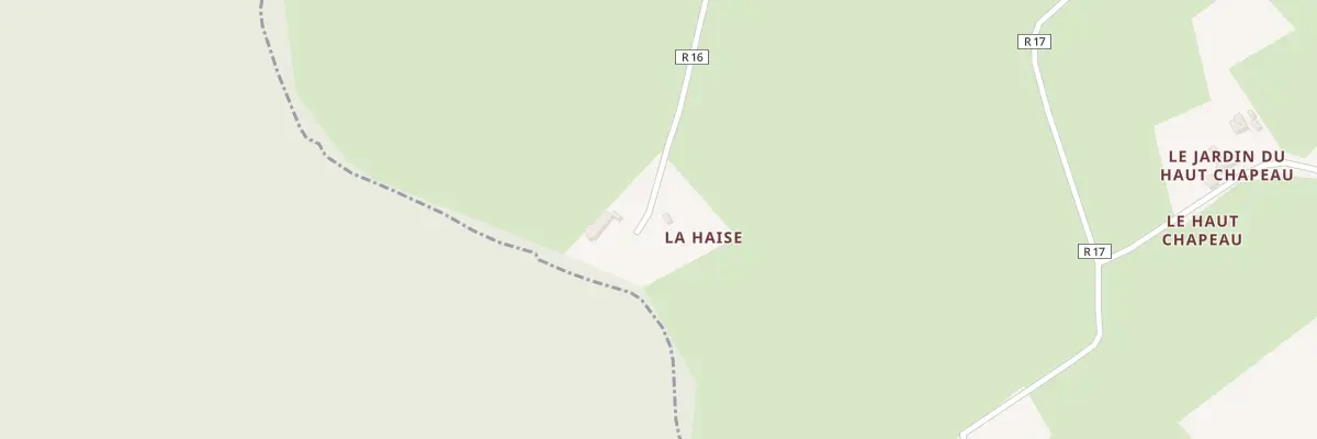 Plan du 5233 La Haize à Saint-Georges-du-Rosay