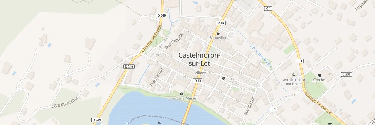 Plan du 13 Pl de l’Eglise à Castelmoron-sur-Lot