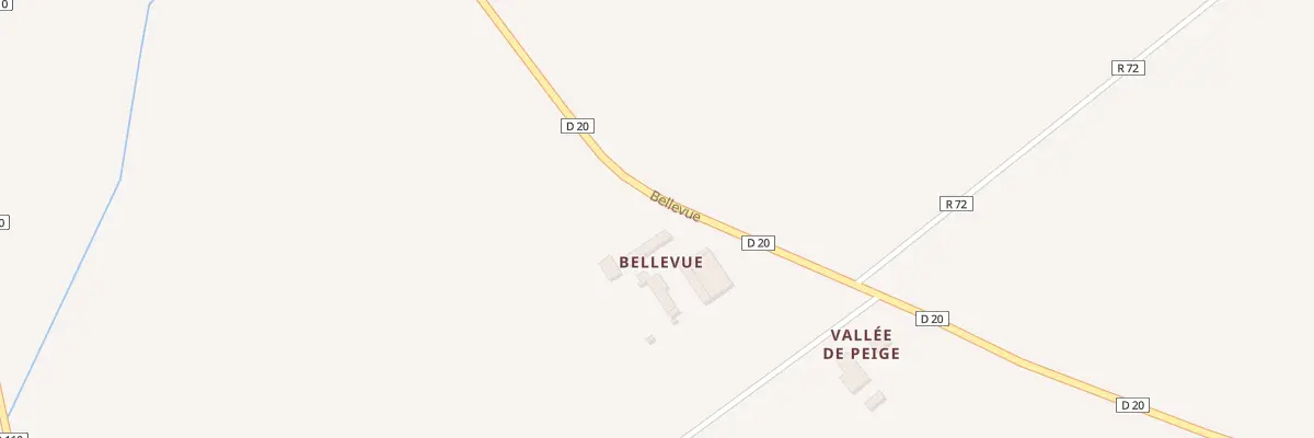Plan du 4 Bellevue à Marigny-Marmande
