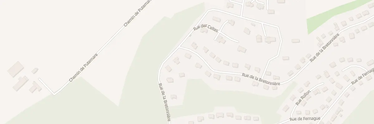 Plan du 10 Rue de la Bretonnière à Gruchet-le-Valasse