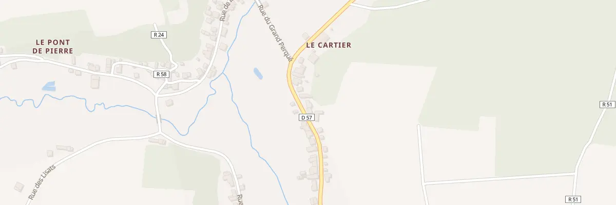 Plan du 57 Rue de la Galandière à Villaines-les-Rochers
