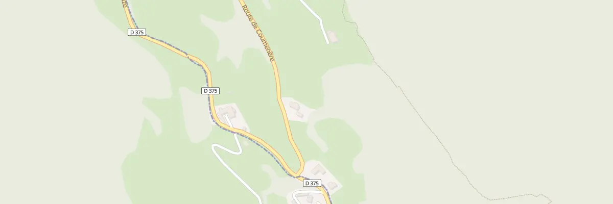 Plan du 20 Rte de Coumenere à Bize