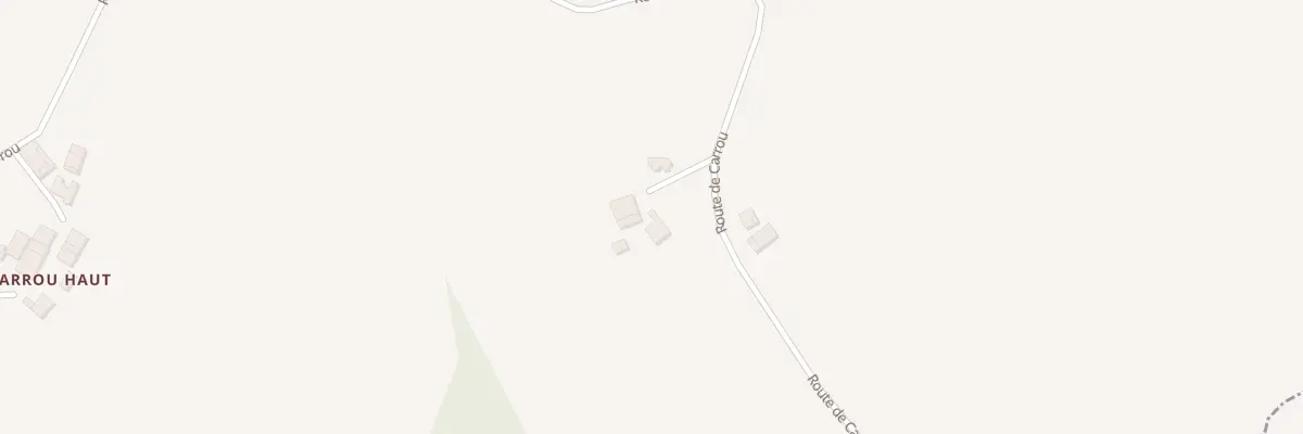 Plan du 1192 Rte de Carrou à Coulx