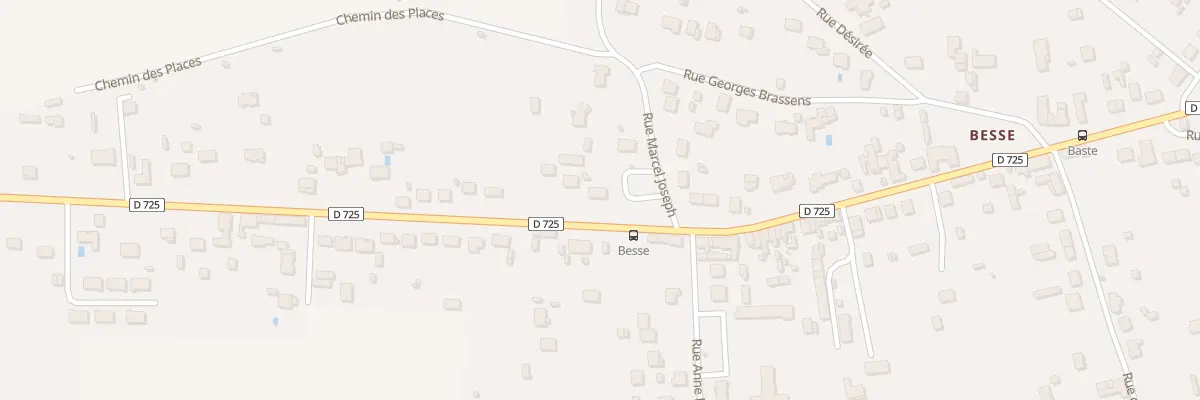 Plan du 2 Rue de Lencloître à Thuré
