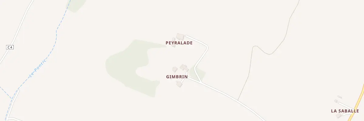 Plan du 572 Rte de Jegun à Cézan
