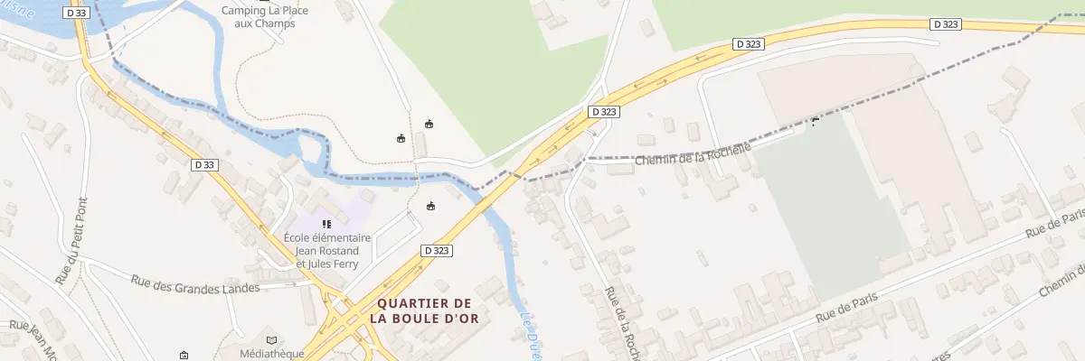 Plan du 29 Rue de la Rochelle à Connerré