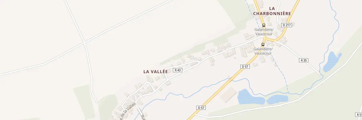 Plan du 25 Rue de la Vallée à Villaines-les-Rochers