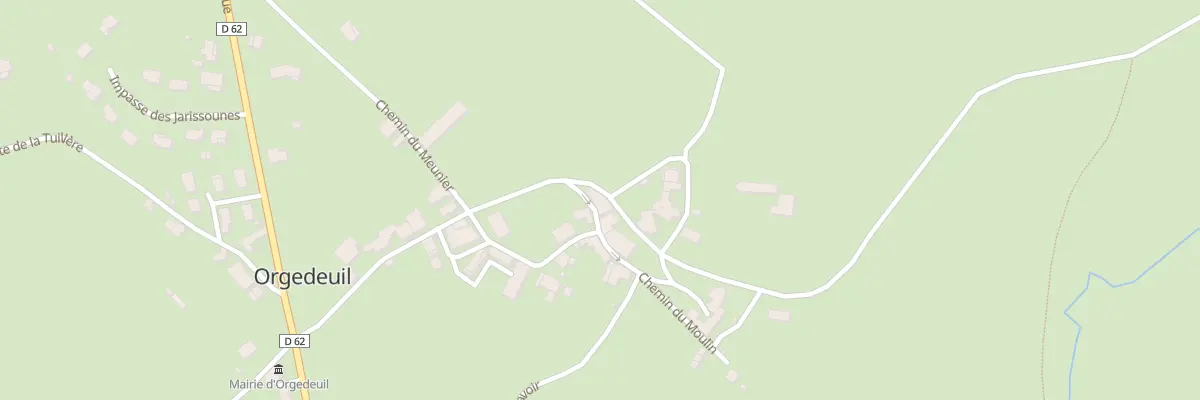 Plan du 5071 Le Bourg à Orgedeuil