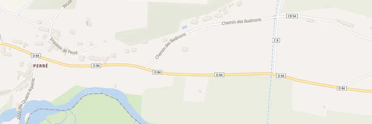 Plan du 4 Che des Badinons à Azay-le-Rideau