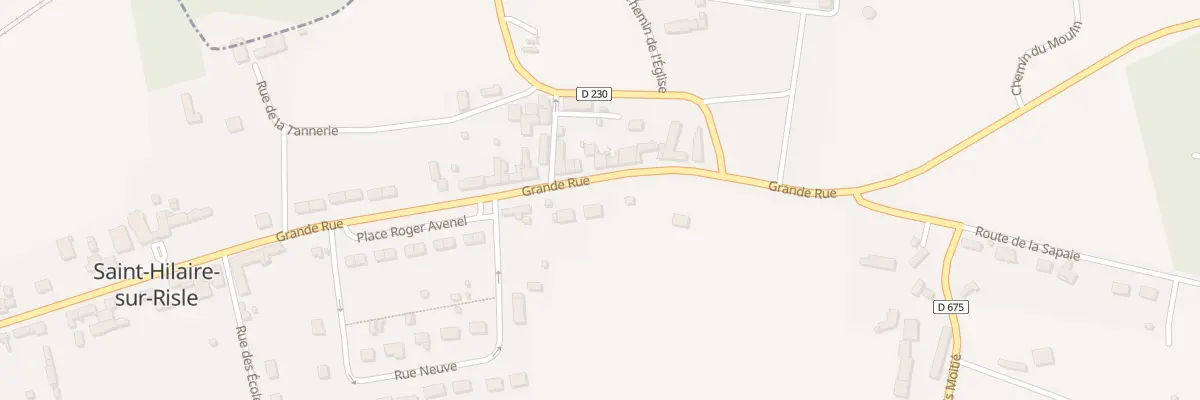 Plan du 32 Grande Rue à Saint-Hilaire-sur-Risle