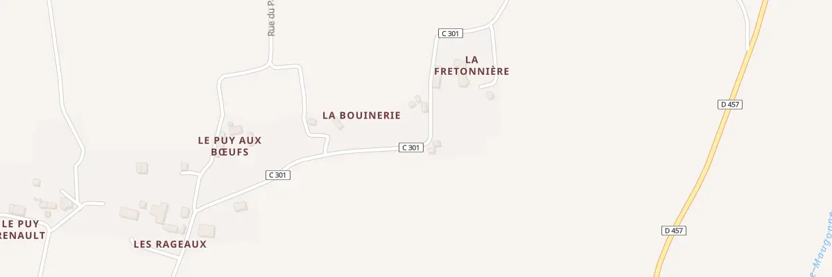 Plan du 5 La Bouinerie à Crissay-sur-Manse