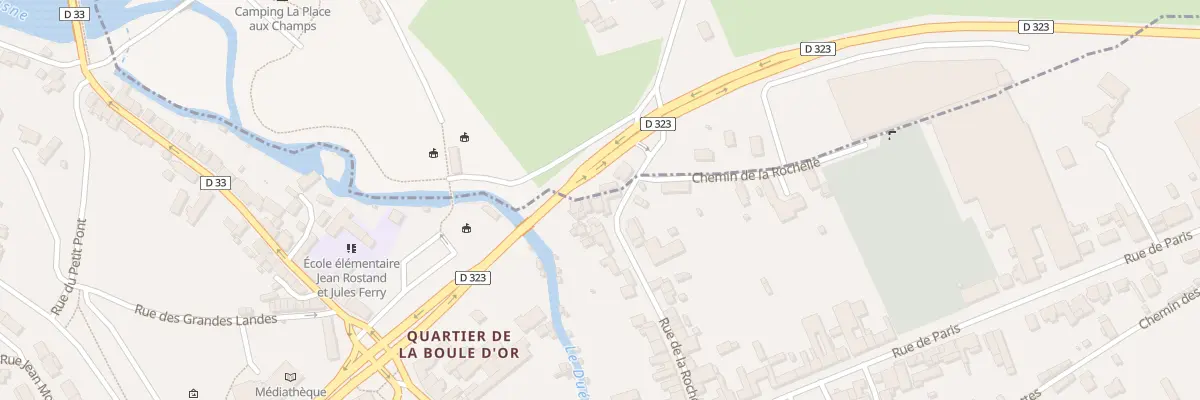 Plan du 31 Rue de la Rochelle à Connerré