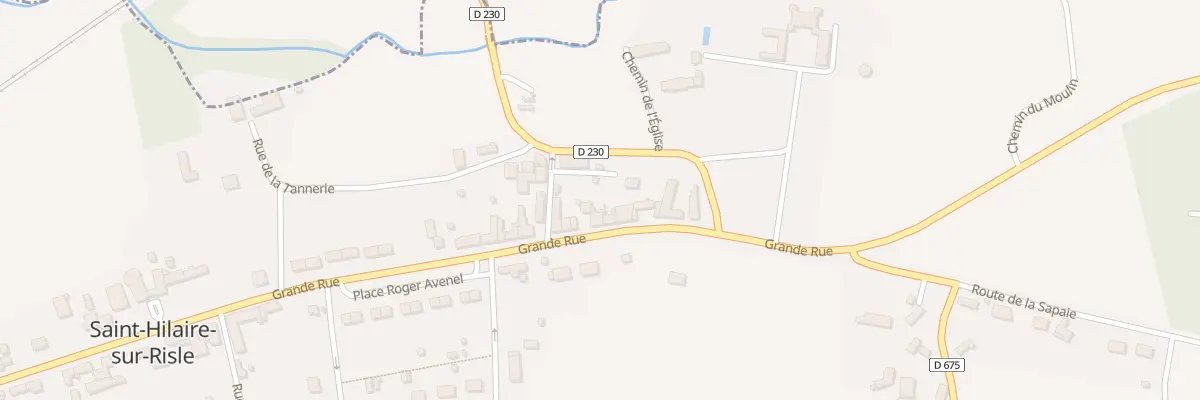 Plan du 51 Grande Rue à Saint-Hilaire-sur-Risle