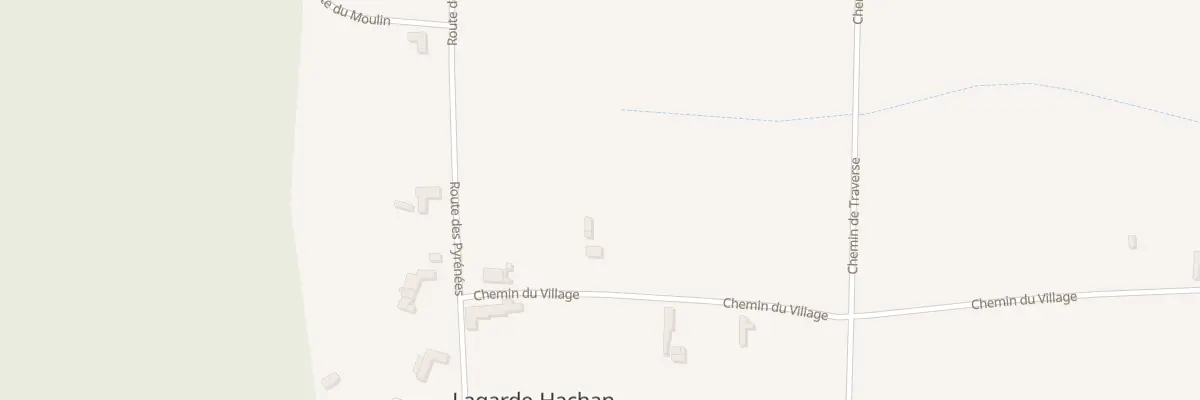 Plan du 5006A Aux Herechous à Lagarde-Hachan