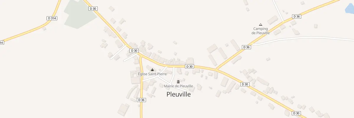Plan du 41 Rue de la Resistance à Pleuville