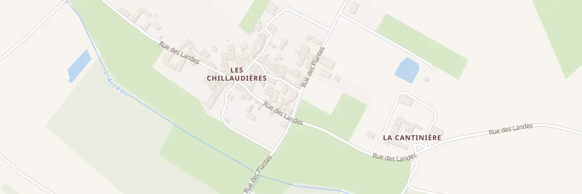 Plan du 4 Rue des Camélias à Parçay-sur-Vienne