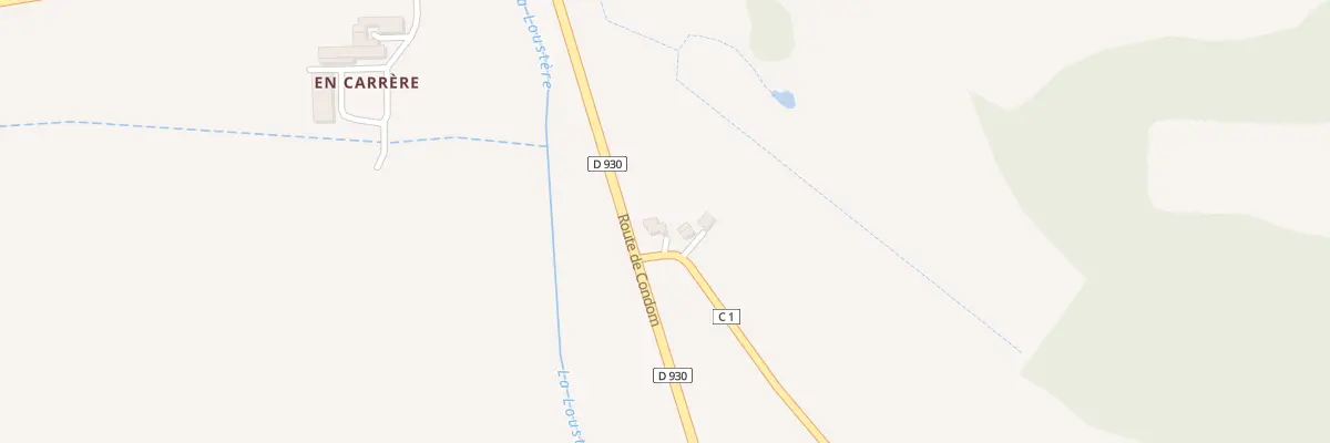 Plan du 5027 Au Nord du Village à Saint-Lary