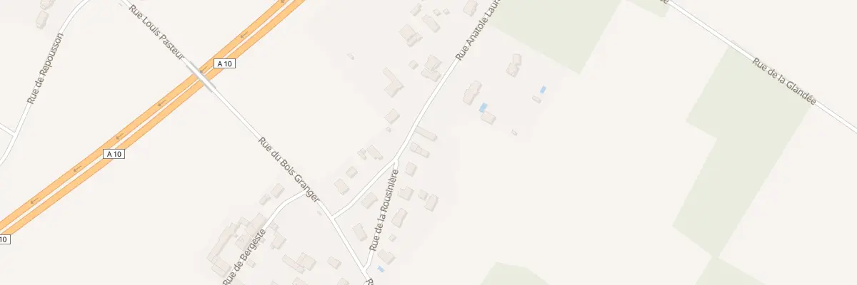 Plan du 8 Rue Anatole Laurette à Naintré