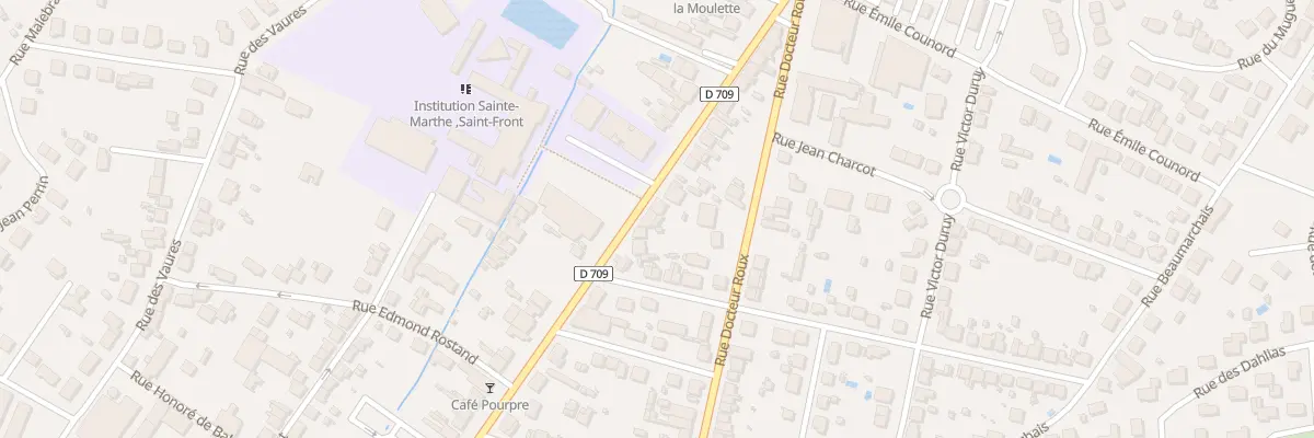Plan du 65 Av Pasteur à Bergerac