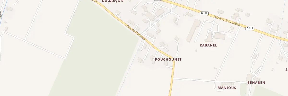 Plan du 4 Rue de Mourens à Sérignac-sur-Garonne