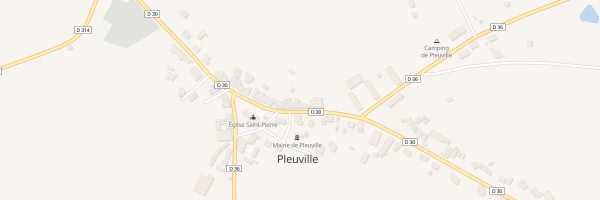 Plan du 43 Rue de la Resistance à Pleuville
