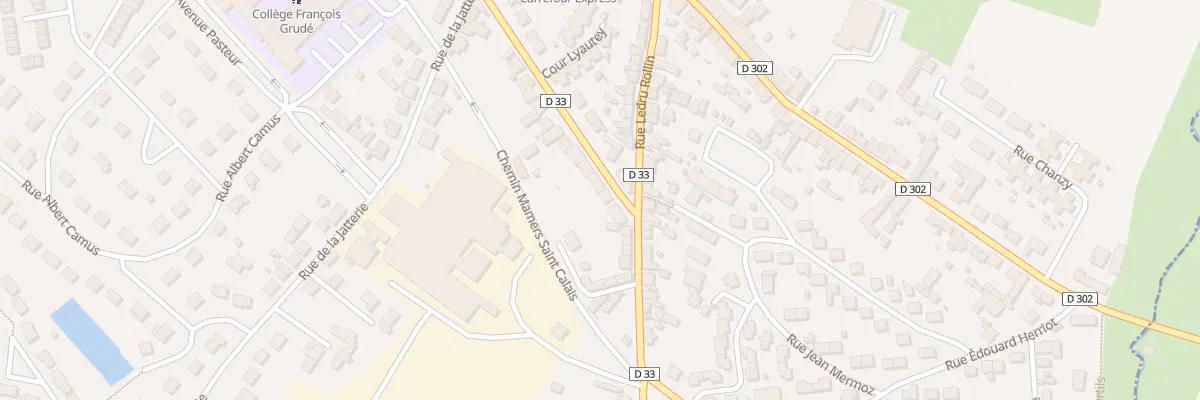 Plan du 22 Av de Verdun à Connerré