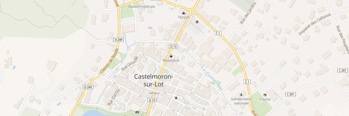 Plan du 18 Rue du 11 Novembre 1918 à Castelmoron-sur-Lot