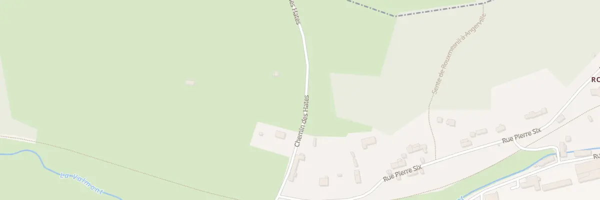 Plan du 3 Che des Hates à Valmont